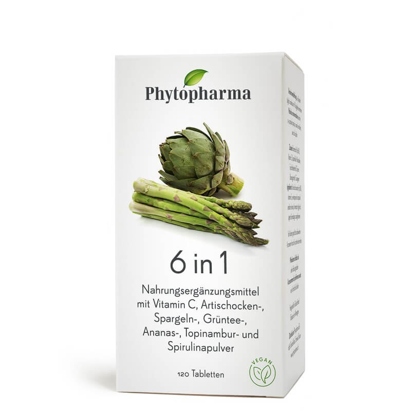 Phytopharma - 6 in 1 tablets (120 pcs)