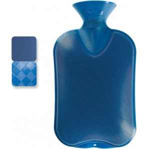 fashy Wärmflasche 2 Liter Halblamelle Saphir (1 Stk)