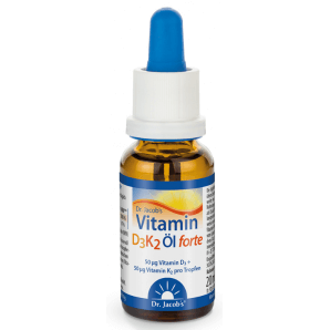 Dr. Jacob's Vitamin D3K2 Öl forte (20ml)