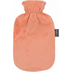 fashy Wärmflasche 2 Liter Flauschbezug Apricot Thermo (1 Stk)