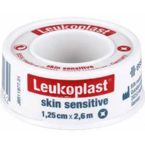Leukoplast skin sensitive Silikon 1.25cmx2.6m (24 Stk)