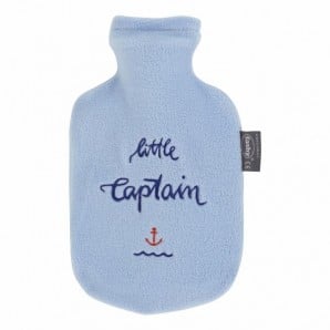 fashy Kinderwärmflasche 0.8 Liter Flauschbezug hellblau (1 Stk)