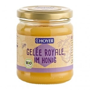 HOYER Pappa Reale in barattolo di miele biologico (250g)