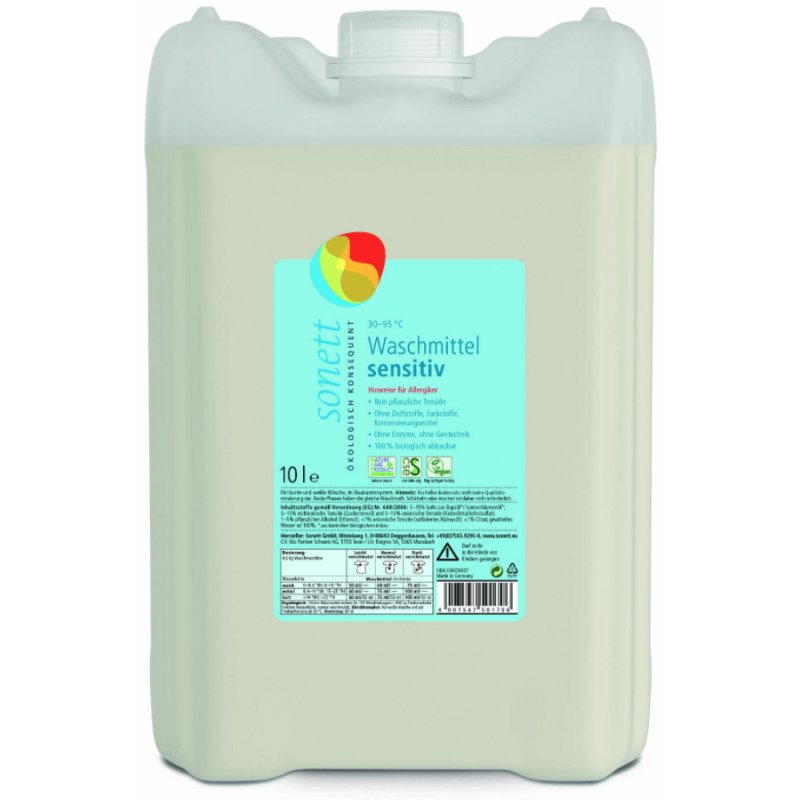 SONETT Waschmittel sensitiv 30°-95°C (10L)