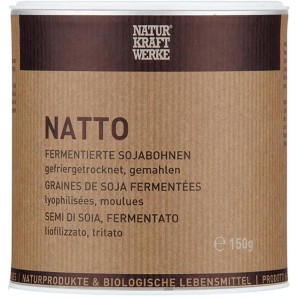 NATURKRAFTWERKE Natto Sojabohnen gemahlen (150g)