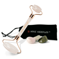 Nine Needles Jade Roller Rosenquarz (1 Stk)