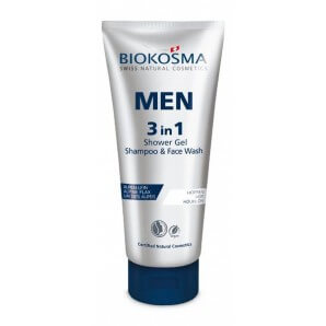 BIOKOSMA Men 3 in1 Shampoo & Showergel (200ml)