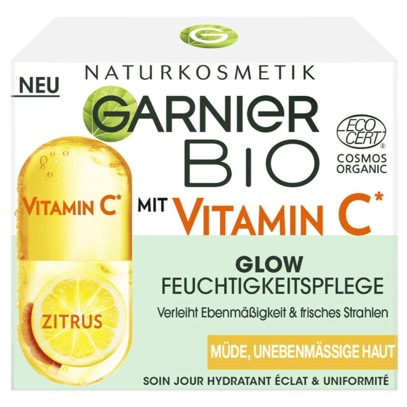 GARNIER BIO Vitamin C Glow Feuchtigkeitspflege (50ml)