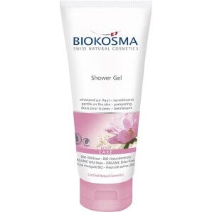 BIOKOSMA Shower Gel BIO-Wildrose Holunderblüte (200ml)