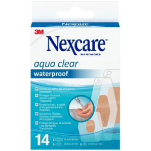 3M Nexcare Aqua Clear waterproof assortiert (14 Stk)