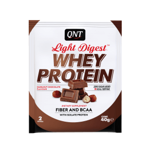 QNT Light Digest Whey Protein Hazelnut Chocolate (40g)