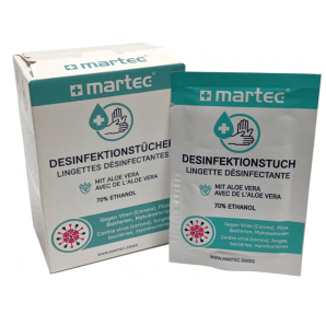 Martec Disinfection wipes...