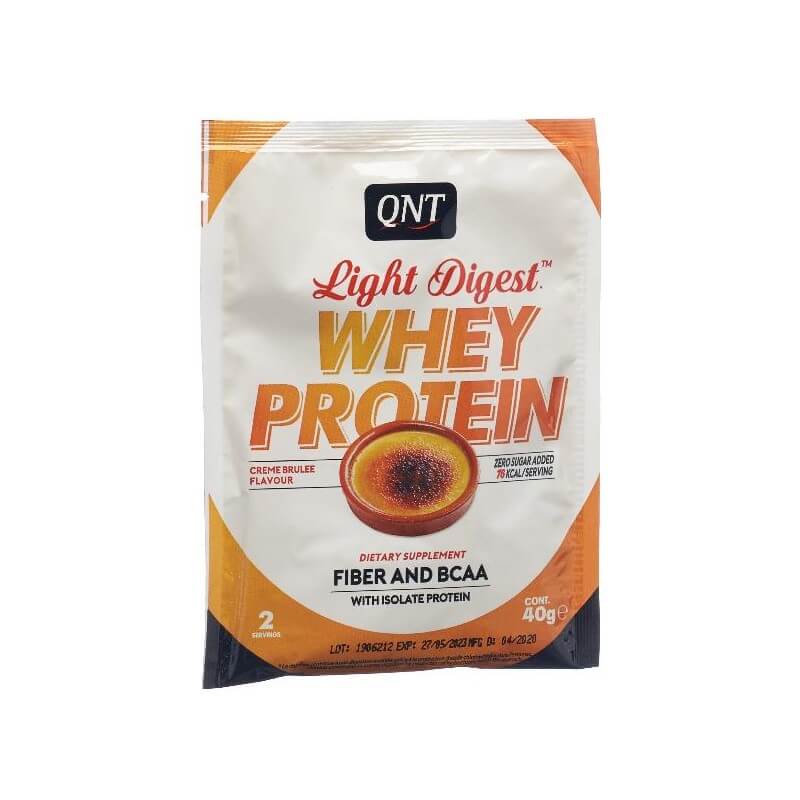 QNT Light Digest Whey Protein Crème Brûlée (40g)
