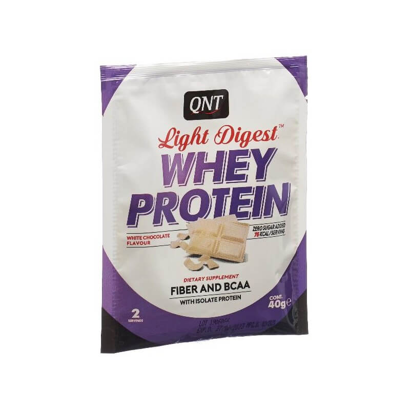 QNT Light Digest Whey Protein White Choco (40g)