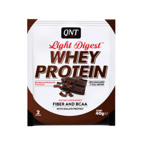 QNT Light Digest Whey Protein Belgian Choco (40g)