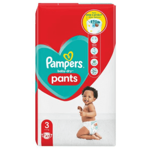 Pampers Baby Dry Pants Gr.3 6-11kg (47 Stk)