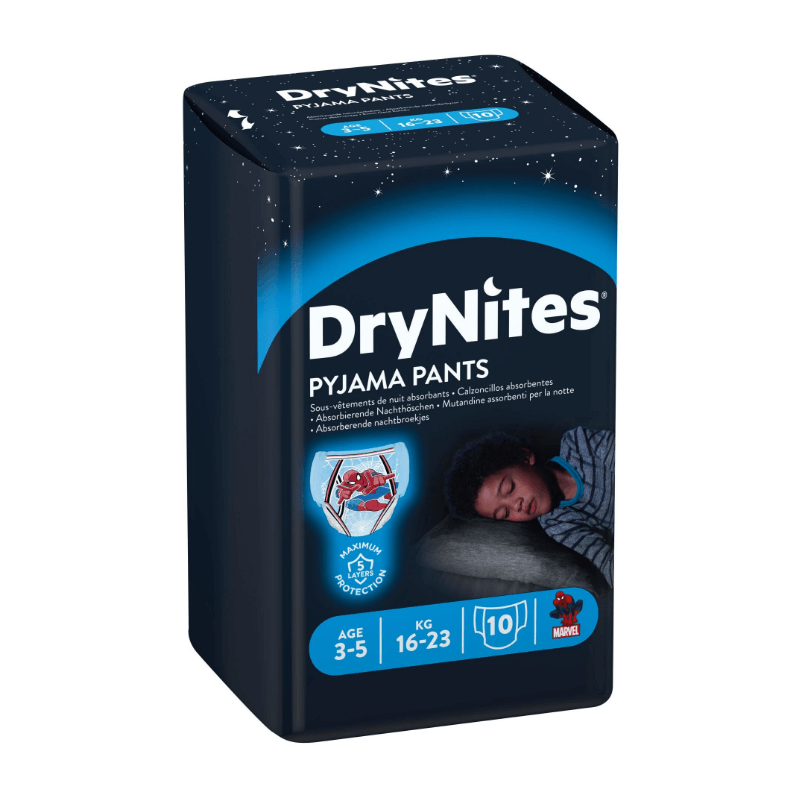 Huggies DryNates Nachtwindeln Boy 3-5 Jahre (10 Stk)