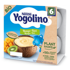 Nestle Yogolino Bio Plant Mango Kiwi 6M (4x90g)