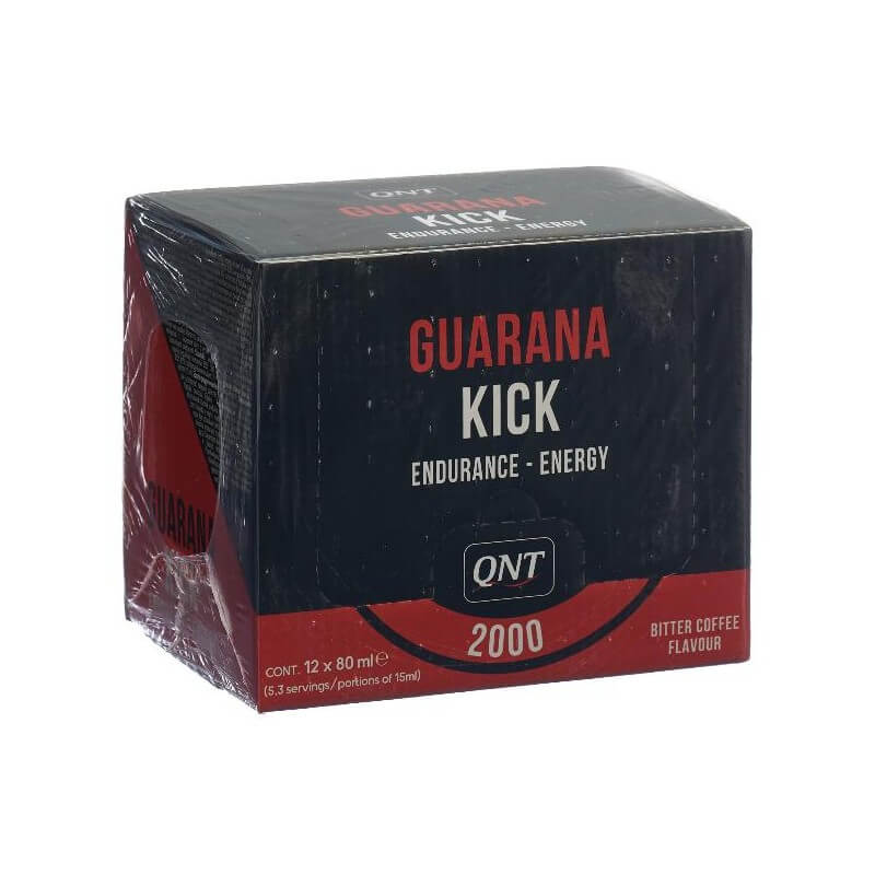 QNT Guarana Kick 2000 Shot Guarana + Caffein (12x80ml)