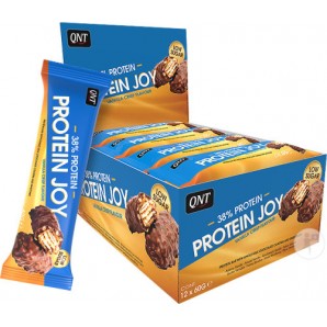 QNT 38% Protein Joy Bar Low Sugar Vanille Crisp (12x60g)