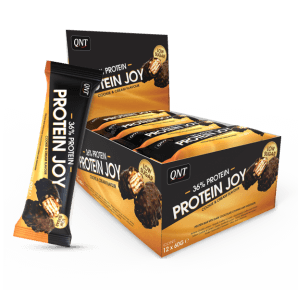 QNT 36% Protein Joy Bar Low Sugar Cookie & Cream (12x60g)