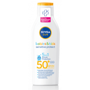 NIVEA Sun babies&kids sensitive protect Lotion LSF50+ (200ml)