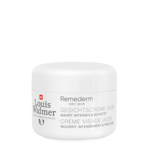 Louis Widmer Remederm Dry Skin Gesichtscreme UV 20 unparfümiert (50ml)