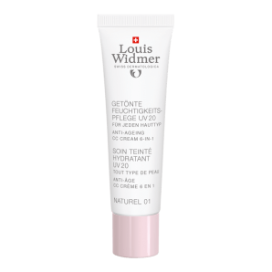 Louis Widmer Getönte Feuchtigkeitspflege UV 20 Naturel 01 parfümiert (30ml)