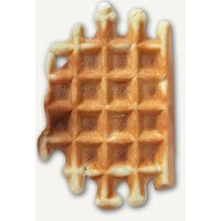GO FITNESS Protein Waffle Vanilla (12x50g)