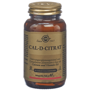 Solgar Cal-D-Citrat Tabletten (60 Stk)