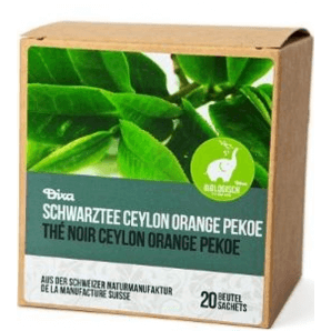 Dixa Schwarztee Bio Ceylon Orange Pekoe Pyramiden Beutel (20 Stk)