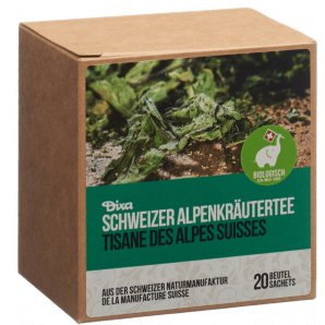 Dixa Schweizer Alpenkräutertee Bio Pyramiden Beutel (20 Stk)