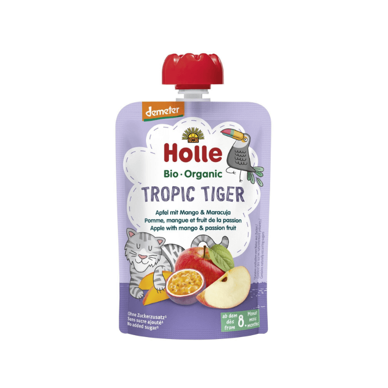 Holle Quetschbeutel Tropic Tiger (100g)