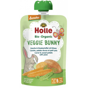Holle Quetschbeutel Veggie Bunny (100g)