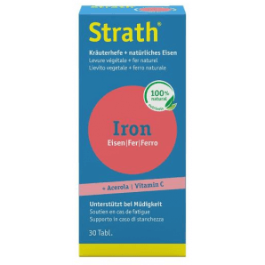 Strath Iron natürliches Eisen + Kräuterhefe (30 Stk)