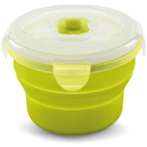 nuvita Faltbarer Silikonbehälter grün (540ml)