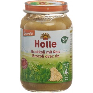 Holle Brokkoli mit Reis Bio (190g)