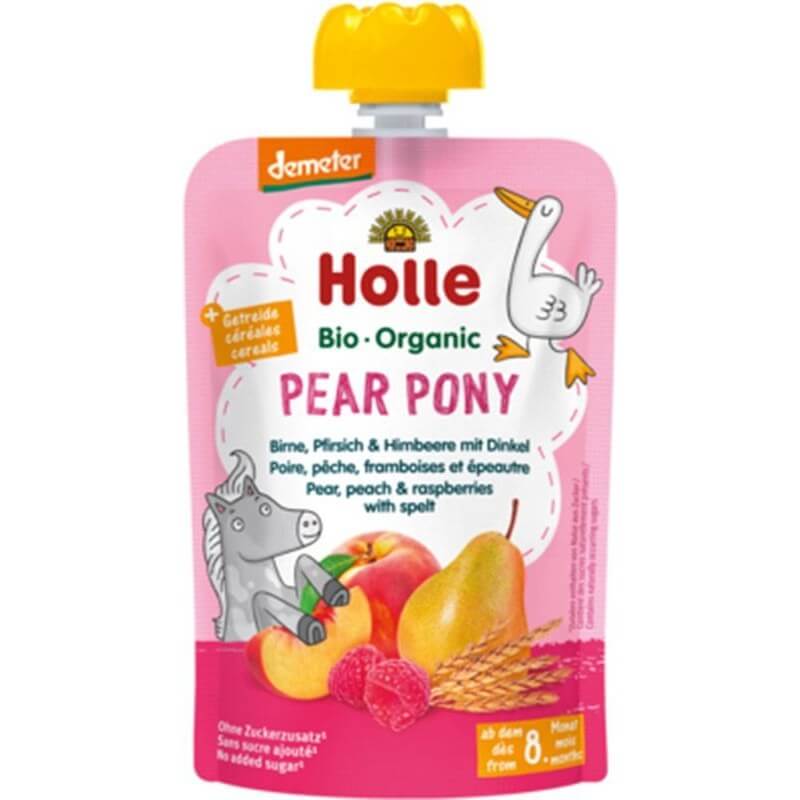 Holle Quetschbeutel Pear Pony (100g)