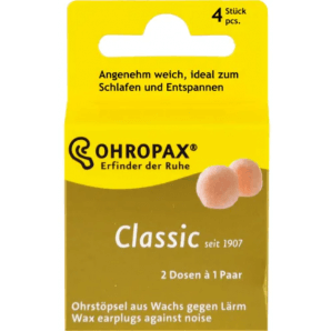 OHROPAX Classic Ohrstöpsel aus Wachs (4 Stk)