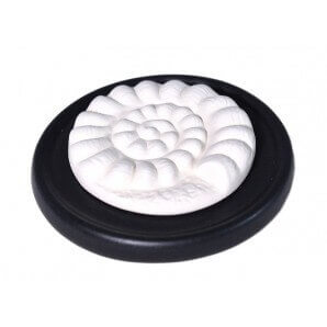 Aromalife Fragrance Stone Set Spiral & Saucer Black