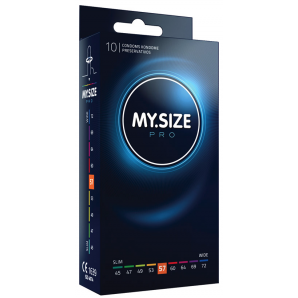 MY.SIZE PRO condom 57mm (10...