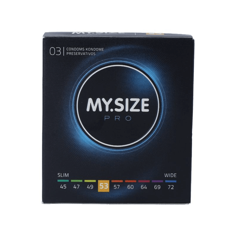MY.SIZE PRO Kondom 53mm (3 Stk)