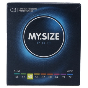 MY.SIZE PRO condom 49mm (3...
