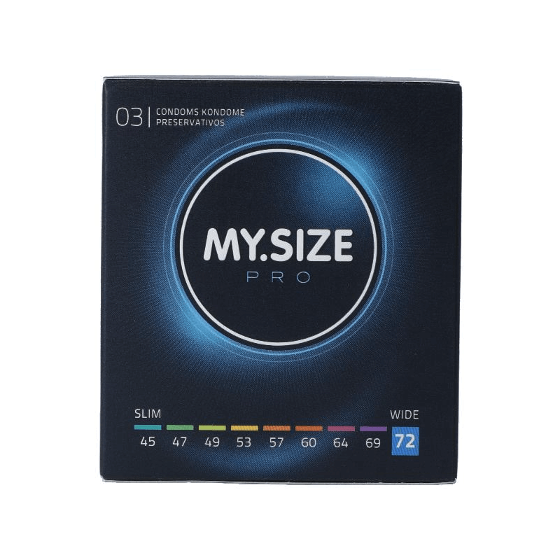 MY.SIZE PRO Kondom 72mm (3 Stk)