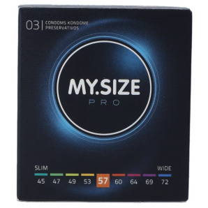 MY.SIZE PRO Kondom 57mm (3 Stk)