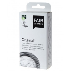 FAIR SQUARED Condom Original vegan (10 pcs)