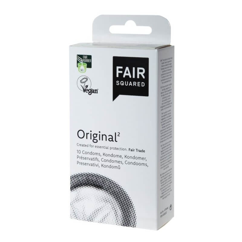 FAIR SQUARED Condom Original vegan (10 pcs)