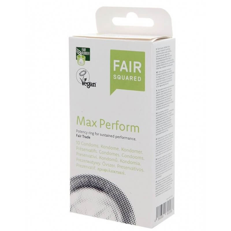 FAIR SQUARED Kondom Max Perform vegan (10 Stk)