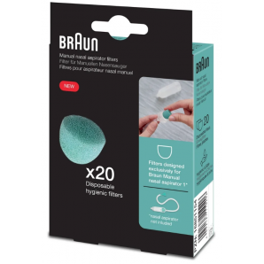 BRAUN Ersatzfilter für Nasensauger BNF020EU (20 Stk)
