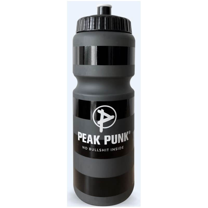 PEAK PUNK Sportbottle Clear Black (750ml)